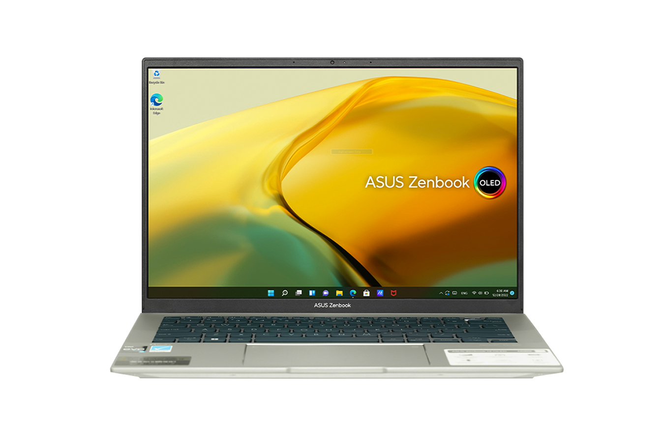 Máy tính xách tay / ASUS ZenBook 14 / CPU i5-1240P / Ram 16GB / SSD 512GB / Màn 14.0 OLED 2.8K / Màu Bạc